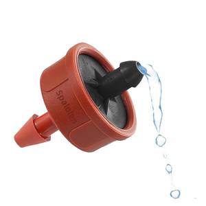 lot 6266 image: 60PCS 1 GPH Pressure Compensating Drip Irrigation Spot Watering DrippersEmitters, Self-Cleaning Constant Flow Drip Irrigation Emitters Heads Irrigation Drippers Parts for Drip Irrigation System