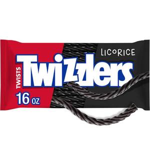 lot 6274 image: TWIZZLERS Twists Licorice Flavored Chewy Candy Bag, 16 oz