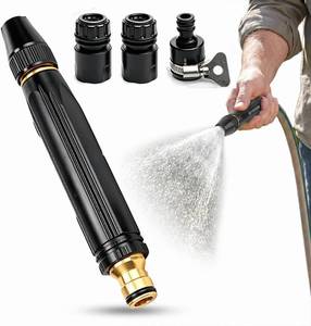 lot 6282 image: High Pressure Power Washer Nozzle with Connector Set,Direct spray gun,Power Jet Water with Three Spray Modes, This product is only suitable for water pipes with an inner diameter of 4.7 inches or less