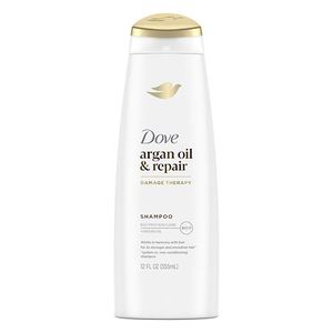 lot 6300 image: Dove Shampoo Argan Oil & Repair for Women Fine Hair with Bio-Protein Care Technology  12 oz