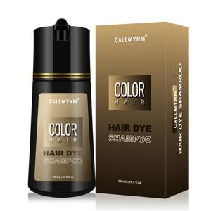 lot 6301 image: Callmynm Hair Dye Shampoo for Gray Hair, 3 In 1 Natural & Long-Lasting Hair Color Shampoo, Instant Magic Hair Dye, Champu Para Canas, Herbal Treated for Men Women,16.9 fl.oz (Purple)