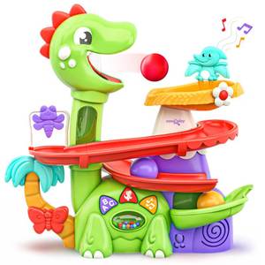 lot 7310 image: Move2Play, Air-Powered Dinosaur Ball Popper  30 Songs, Sayings, & Lights  Baby & Toddler Toys Ages 6 7 8 9 10 12 Months  Boy & Girl Gift for 1, 2 Year Olds  Birthday Present