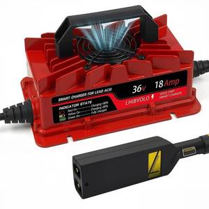 lot 7315 image: LHIBYOLO 36V Golf Carts Battery Charger for 18 AMP EZGO TXT, 4-6 Hours Full Charger, Club Car Charger 36 Volt,with 2008-Present EZGO TXT