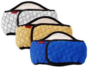 lot 8399 image: Mkono Belly Bands for Male Dogs, 3 Pack Reusable Dog Diapers, Medium