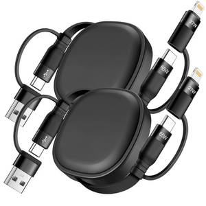lot 8411 image: Multi Charging Cable,5 in 1 Charger Retractable Cords for Multiple Device