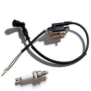lot 8445 image: QISF Ignition Coil and A7TC Spark Plug for Coolster 125cc 110cc 90cc 70cc 50cc Taotao DB10 Cheetah Roketa Baja Kazuma Meerkat 50 Falcon 90 Apollo DB21 Chinese Kids ATV Quad 4 Wheeler Dirt Bike Parts