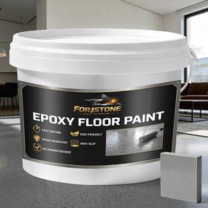 lot 13510 image: Epoxy Colored Sand Floor Paint Self Leveling for Concrete Kit High-Gloss Wear-Resistant & Non-Slip Marble Effect Finish for Garage Waterproof Indoor and Outdoor Suitable (2 kg)