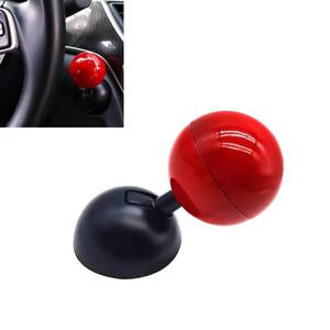 lot 14016 image: Zeathery One Button Start Button Joystick, Creative Game Console Joystick Decorative Ignition Start-stop Switch Protector, Personalized Tuning Accessory, Universal Fit for Most Cars (Red)