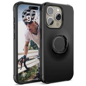 lot 14075 image: xsdtech Lock Protective Case for iPhone 15 Pro Black