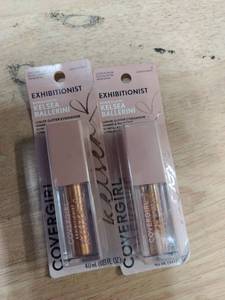 lot 14083 image: Covergirl Exhibitionist by Kelsea Ballerini Liquid Glitter Eyeshadow, Highly Pigmented, Glittery Finish, Long-Wearing, Sparkly Boots 4, 0.13oz 2 Pack