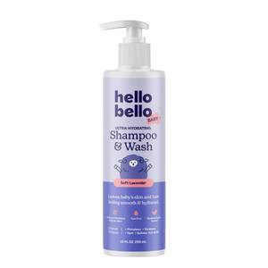 lot 14097 image: Hello Bello Baby Premium Shampoo & Wash, Gentle Soft Lavender Scent, 10oz Bottle