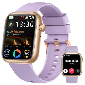 lot 14108 image: Smart Watch for Men Women(AnswerMake Call), 1.83 Fitness Watch with Heart RateBlood PressureBlood Oxygen, Pedometer, Sleep Tracker,120 Sport Modes, IP68 Waterproof Fitness Tracker for Android iOS