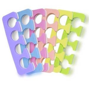 lot 14438 image: Toe Separators Set - 24 Pieces Premium Pedicure Tool Kit Super Soft & Durable Two Tone ZMOI