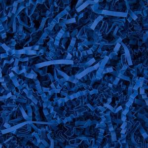lot 14450 image: Caleihd Crinkle Cut Paper Shred Filler Gift Cushion Streamer Navy Blue