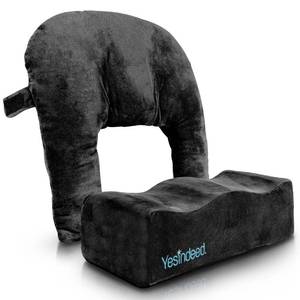 lot 19916 image: YESINDEED Brazilian Butt Lift Pillow  Back Support Cushion �� Dr. Approved BBL Foam Pillow with Carrying Bag for Post Surgery Recovery �� Comfortable and Firm Cushions Set