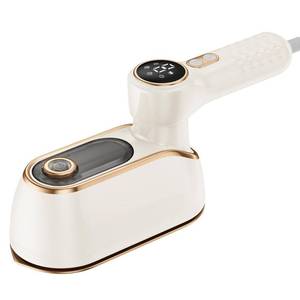 lot 19941 image: Travel Steamer for Clothes, Portable Handheld Steamer with 150ml Water Tank, 1200W Powerful Steam, 4 Modes & LCD Display, 10s Fast Heating, 180° Swivel Handle for Home Travel Office