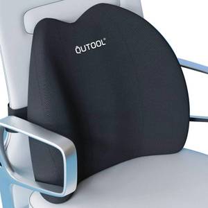 lot 19942 image: QUTOOL Lumbar Support for Office Chair Pressure Relief Improve Posture