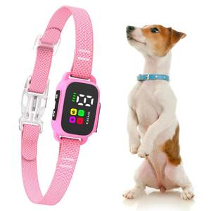 lot 20020 image: Bark Collar for Small Dogs 5-15 lbs (Pure Pink)