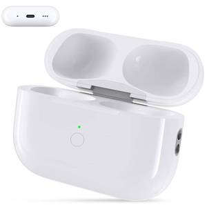lot 20030 image: Replacement Charging Case for AirPods Pro 2nd & 1st Generation with Type-C Charging Port, Compatible with AirPod Pro 2nd Charging Case, with Blue-Tooth Sync Button, No Earbuds (C-Port)