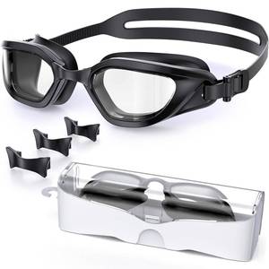 lot 20036 image: Vegemono Swim Goggles, Unisex Adult Swimming Goggles Anti Fog Anti UV No Leakage Wide View for Men Women Youth
