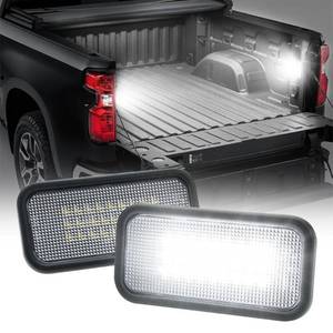 lot 20050 image: 2Pcs LED Truck Bed Light Rear Cargo Area Lamp for 2019-2026 Chevy Silverado
