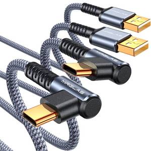lot 20079 image: MRGLAS 3.2A USB C Charger Cable 2-Pack, 10FT, USB A to USB C Cable