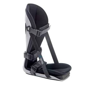 lot 20478 image: United Ortho Plantar Fasciitis Adjustable Leg Support Brace Fits Right or Left Foot for Soreness Relief, Foot Pain and Stretching, Medium, Black