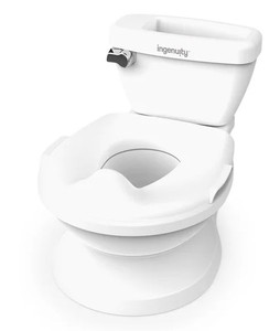 lot 1445 image: Plastic white kids training toilet