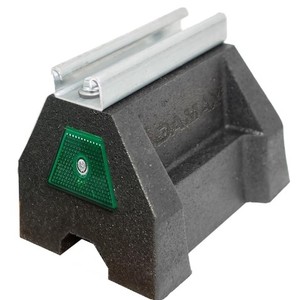 lot 1493 image: Newhouse Electric RTS14-5 Rooftop Support Block with Galvanized Steel Strut
