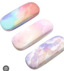 lot 17950 image: ADBGV Cute Kitty Hard Shell Eyeglasses Cases Cartoon 3-Pack