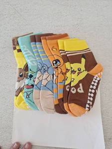 lot 17976 image: Pokemon Character Crew Socks 5 Pair Pack