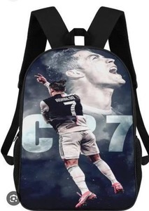 lot 17984 image: 17 inch Laptop Backpack with Ronaldo