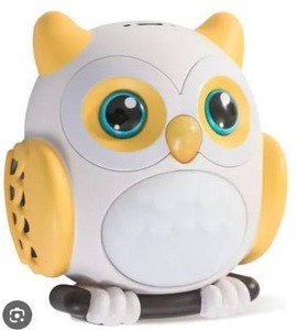 lot 18048 image: 3D Owl Night Light for Kids - Motion Sensor LED Night Lamp with Magnetic Mount