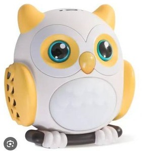 lot 18065 image: 3D Owl Night Light for Kids - Motion Sensor LED Night Lamp with Magnetic Mount