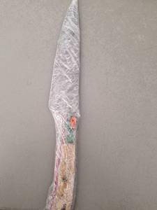 lot 18117 image: MHSCutlery Handcrafted Camping Knife, 13 Inch