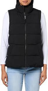 lot 58254 image: Tommy Hilfiger quilted puffer vest in black - L