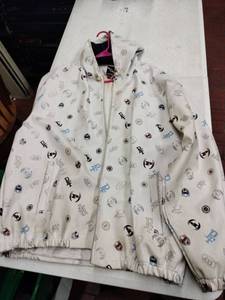 lot 63310 image: Vintage Phat Farm Logo Print Leather Jacket - XXXL