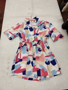 lot 63326 image: Shein multicolor printed romper -10y