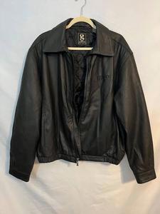 lot 63309 image: Gear For Sports Genuine Black Leather Jacket - L
