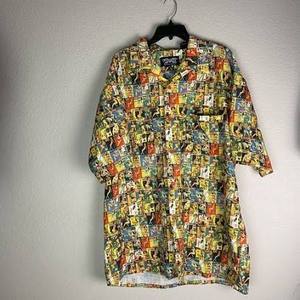 lot 63349 image: Dragonfly Clothing Company button-down shirt - Beauty Parade - XL