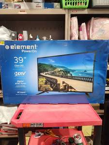 lot 1086 image: Element PowerOn 39 Class LED HDTV ELEFW3916