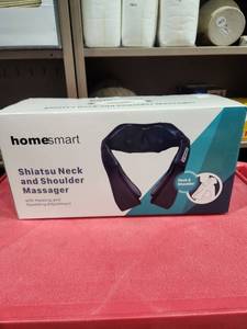 lot 1088 image: HomeSmart Shiatsu Neck and Shoulder Massager with Heating and Speeding Adjustment