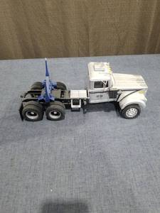 lot 1954 image: Semi Truck with Plow Attachment Model Not Complete