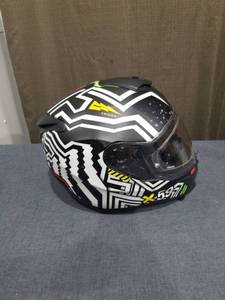 lot 1963 image: NEXX SX100 ENIGMA MATTE BLACK HELMET SIZE UNKNOWN