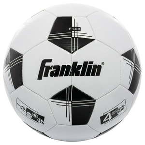 lot 1976 image: Franklin Sports Competition 100 Soccer Ball, Size 4 Needs Air