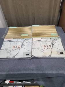 lot 1984 image: Big Plans File Folder Set 15 Folders 5 Each of 3 Styles