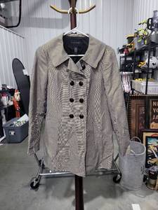 lot 1987 image: Banana Republic Striped Double-Breasted Jacket Size S