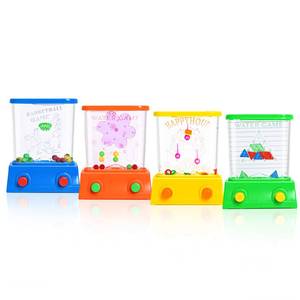 lot 73257 image: 4 Pieces Handheld Water Games -Beach Water Table Water Ring Small Toys- Mini Arcade Retro Pastime Game - Fun Games for Teenagers - Need to add Water (4 PCS Classic Edition) - Retail $10
