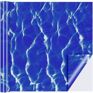lot 73262 image: 12 x 40 Inch Vinyl Pool Liner Patch Self-Adhesive Waterproof PVC Repair Patch for Above Ground Pools Swimming Bounce House Inflatable Boat Kayaks (Dark Blue) - Retail $10