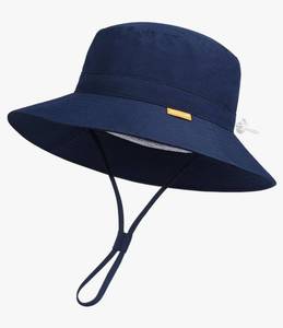 lot 73369 image: Baby Toddler Sun Hat UPF 50 Foldable Beach Bucket Hat - Retail $16
